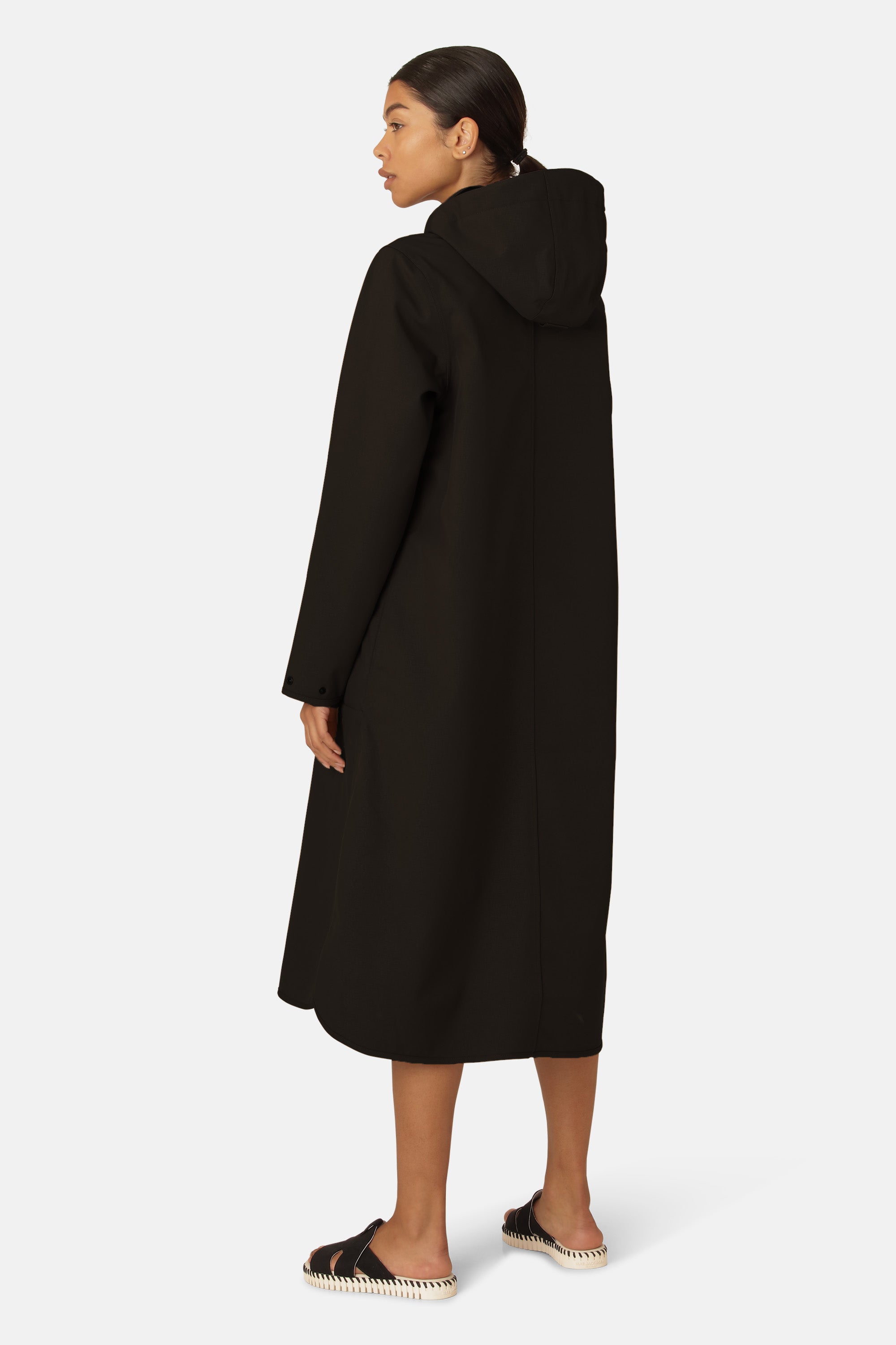 Ilse Jacobsen Hornbæk Rain Regenmantel Raincoat 001 Black